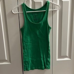 Green tank top from Aero